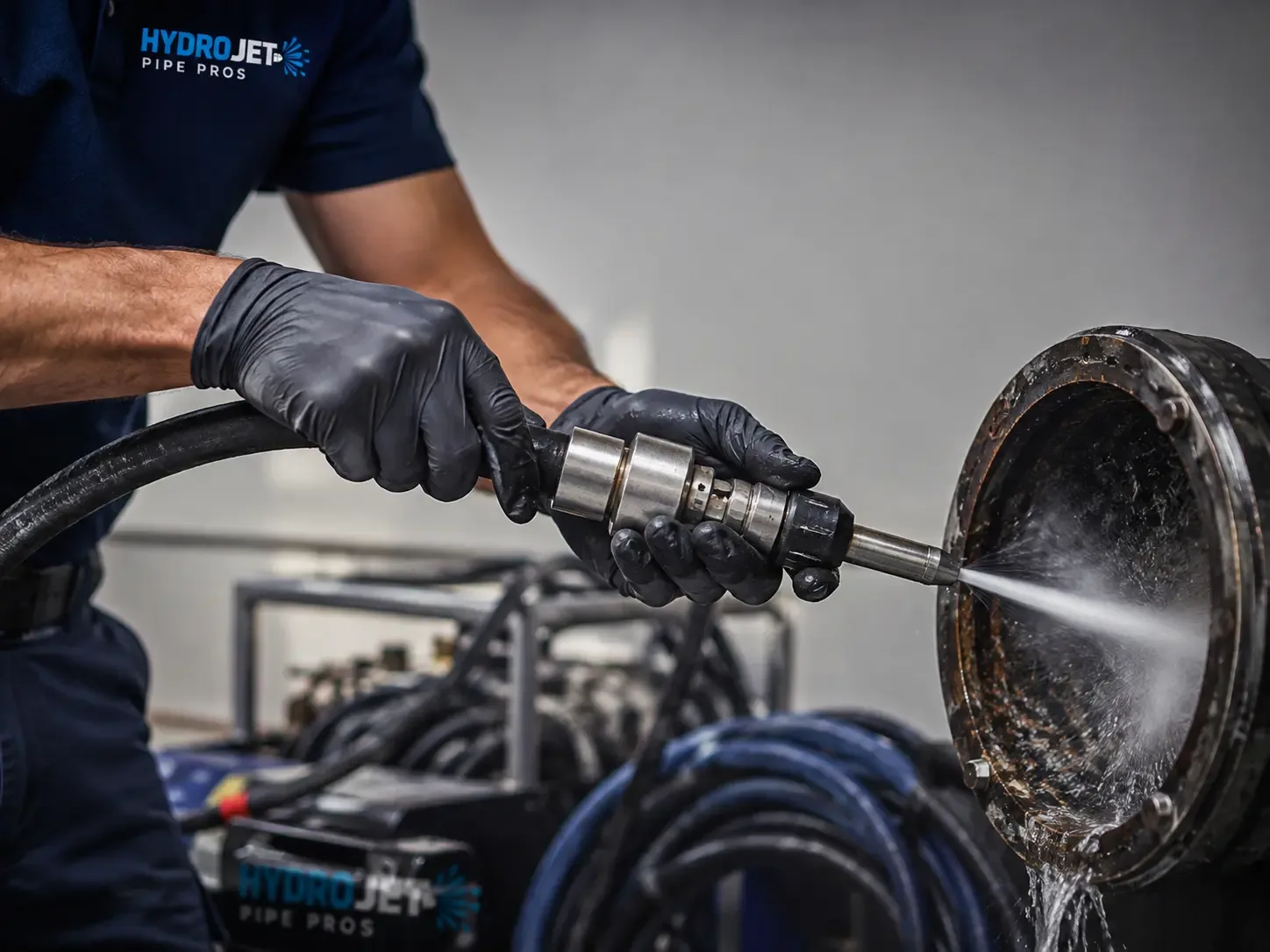 Hydro Jet Pipe Descaling in Staples, TX